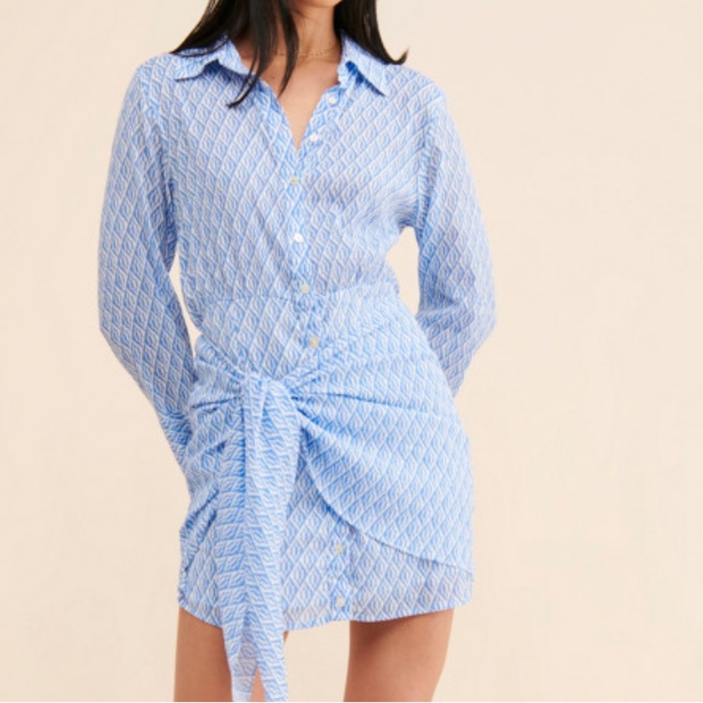 Free People Rillo Mini Shirtdress